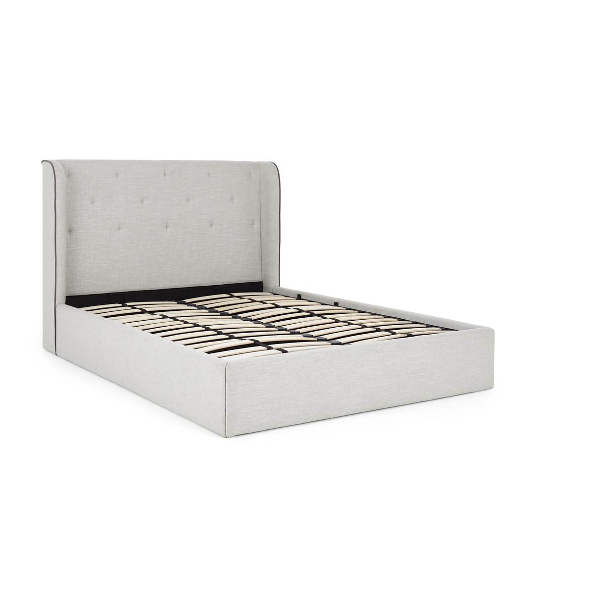 Ormond King Size Ottoman Storage Bed, Chic Grey – image 2