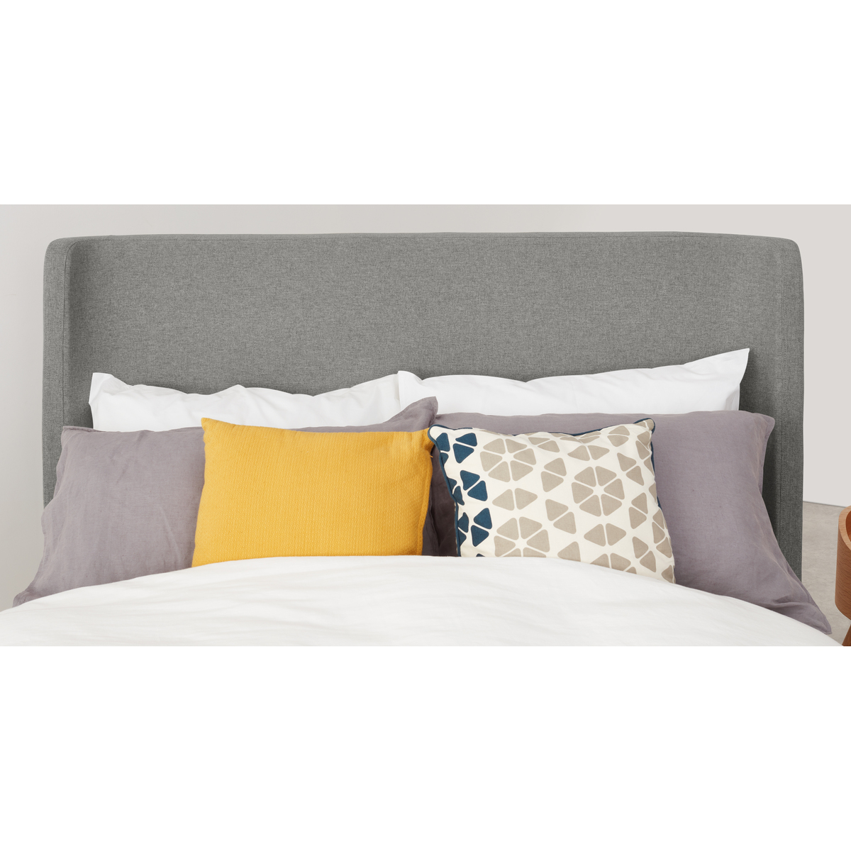 Roscoe Super King Size Bed With Storage Drawers, Cool Grey – image 5