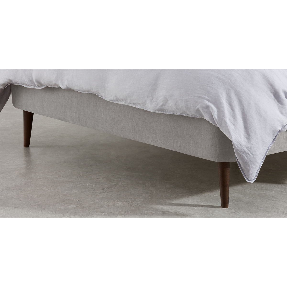 Raffety King Size Bed, Soft Pebble Grey – image 6
