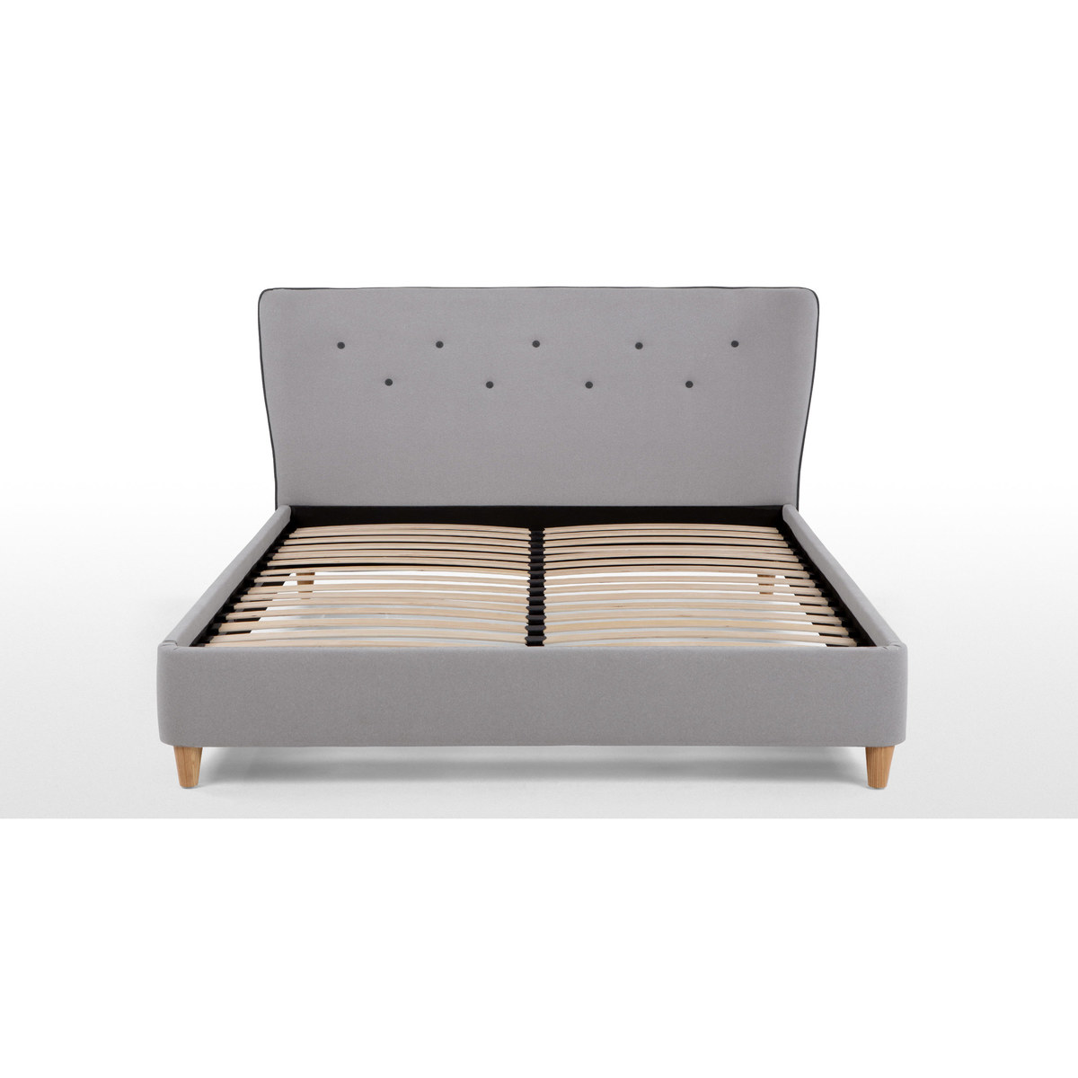 Burcot King Size Bed, Contrast Grey – image 7