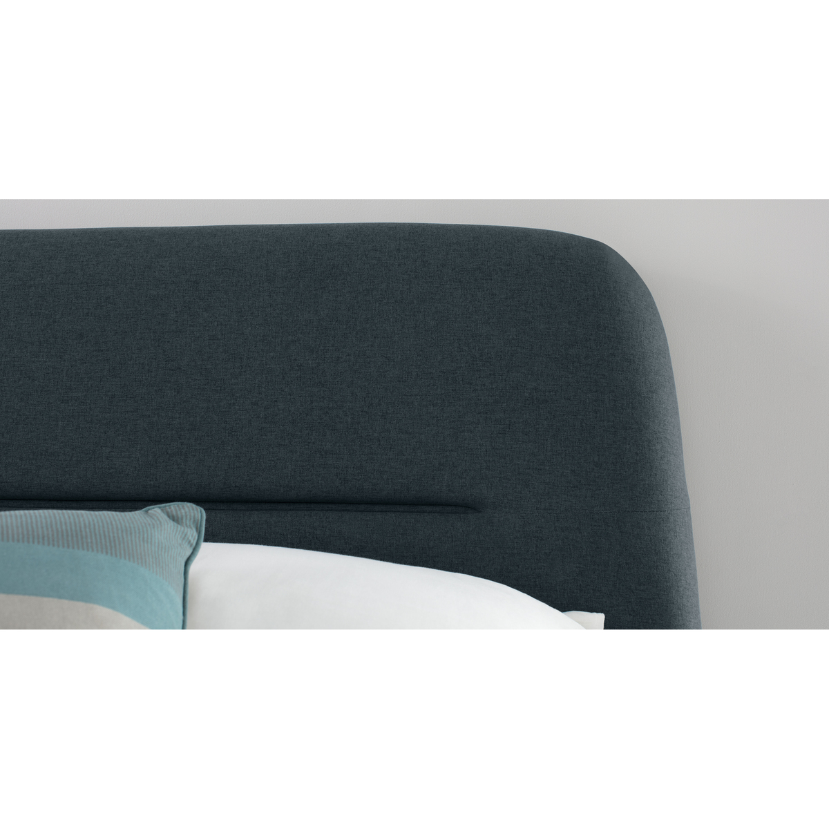 Fosse King Size Ottoman Storage Bed, Aegean Blue – image 7