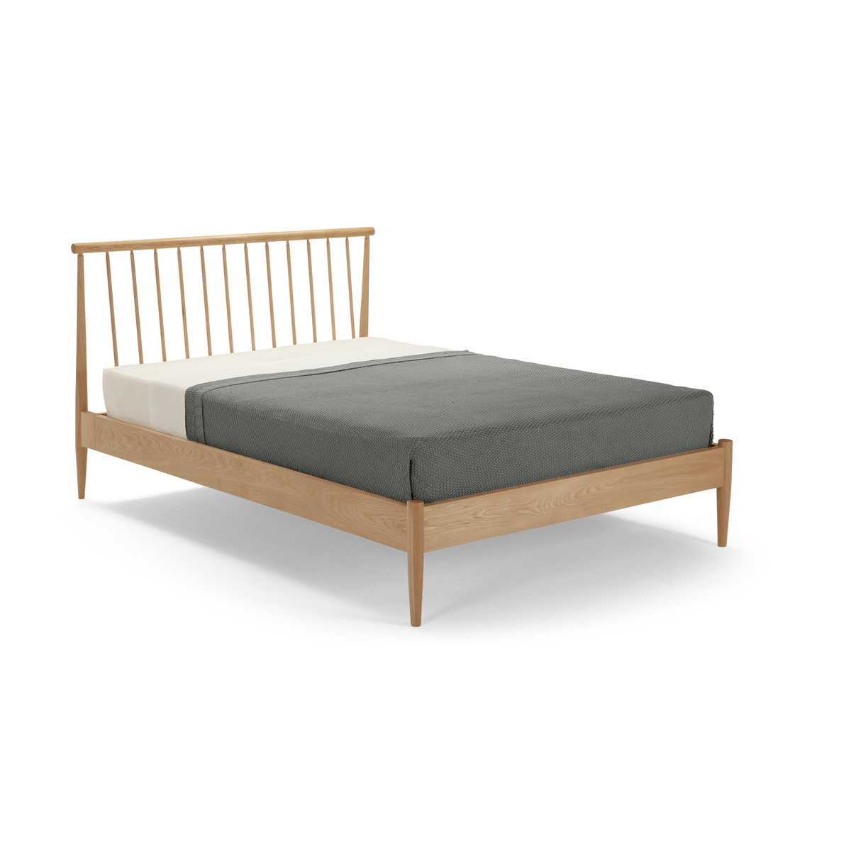 Penn Double Bed, Oak – image 2