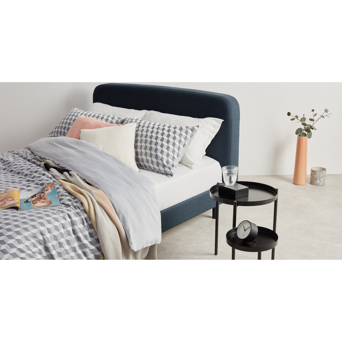 MADE Essentials Besley Super King Size Bed, Aegean Blue – image 6