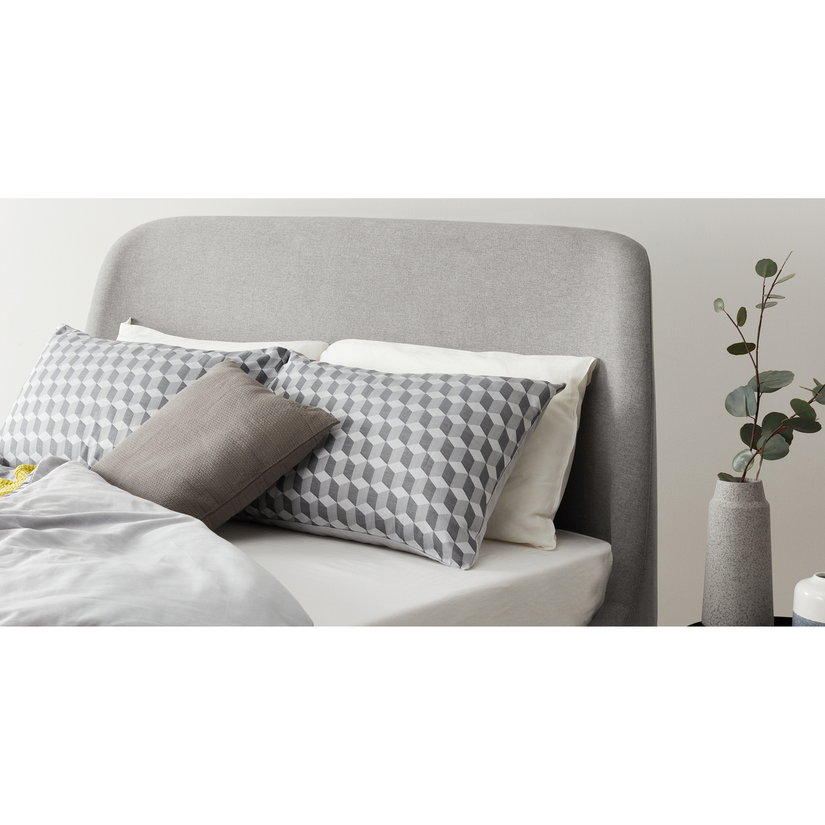 Hayllar Double Bed, Cool Grey – image 4