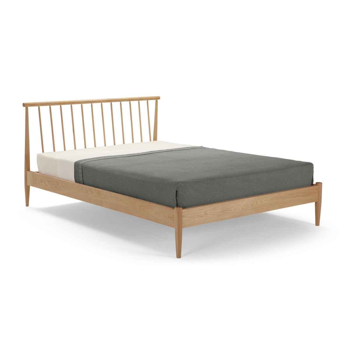 Penn Kingsize Bed, Oak – image 2