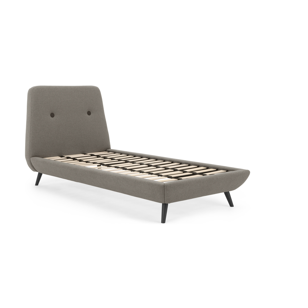 Edwin Single Bed, Pavilion Marl Grey – image 2