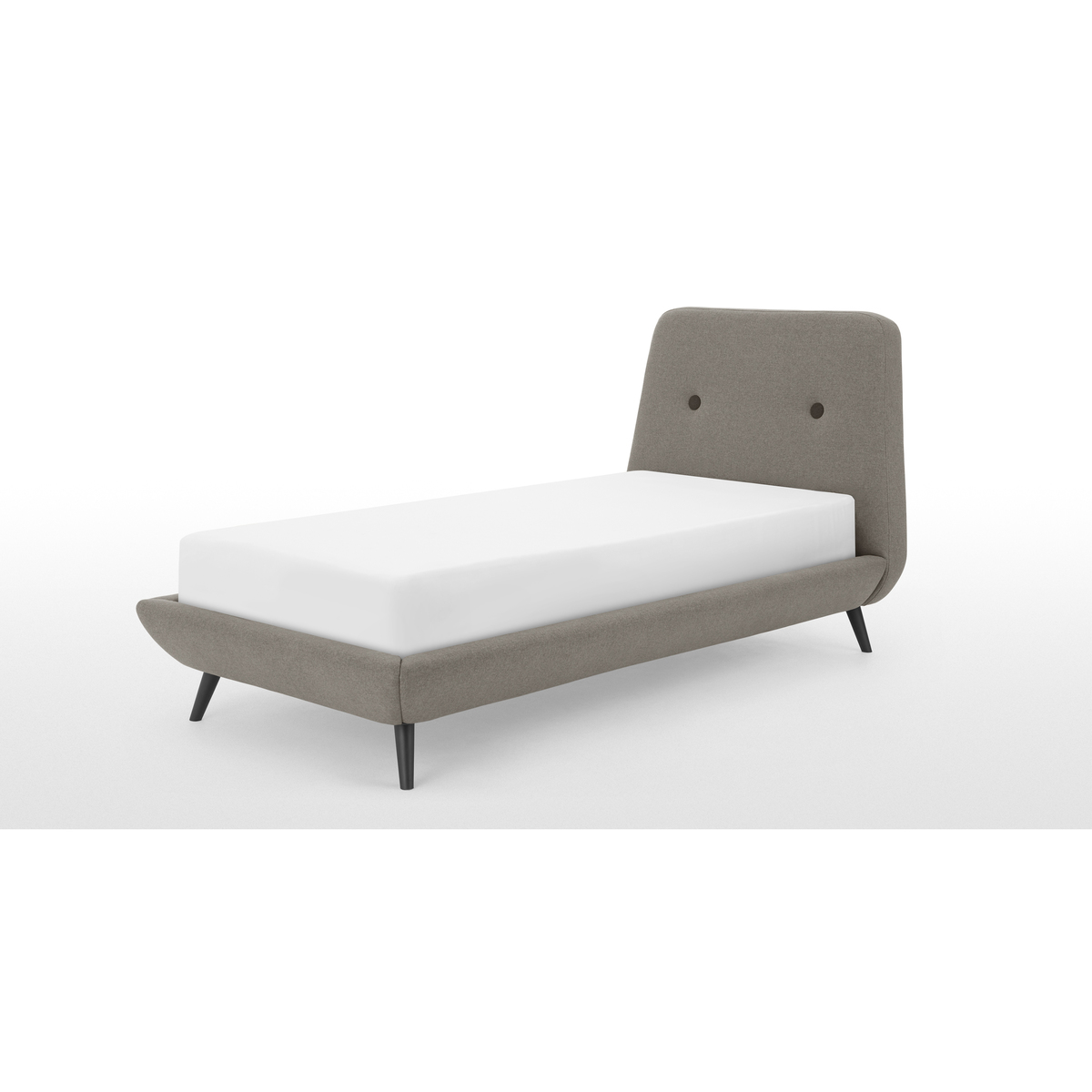 Edwin Single Bed, Pavilion Marl Grey – image 1