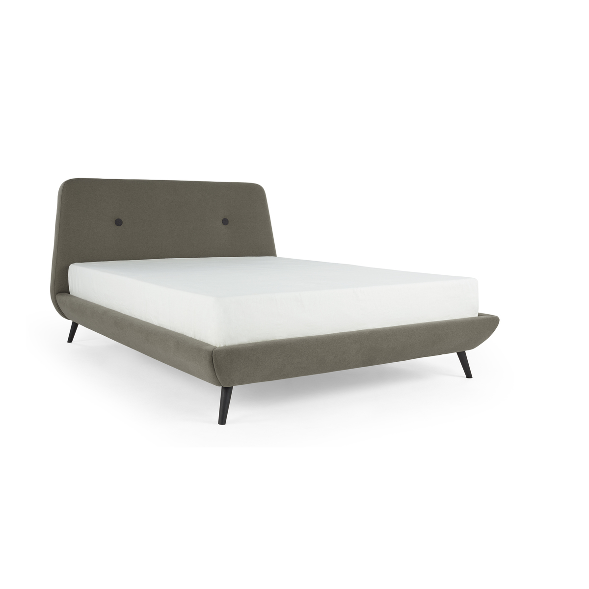 Edwin Super King Size Bed, Pavilion Marl Grey – image 3