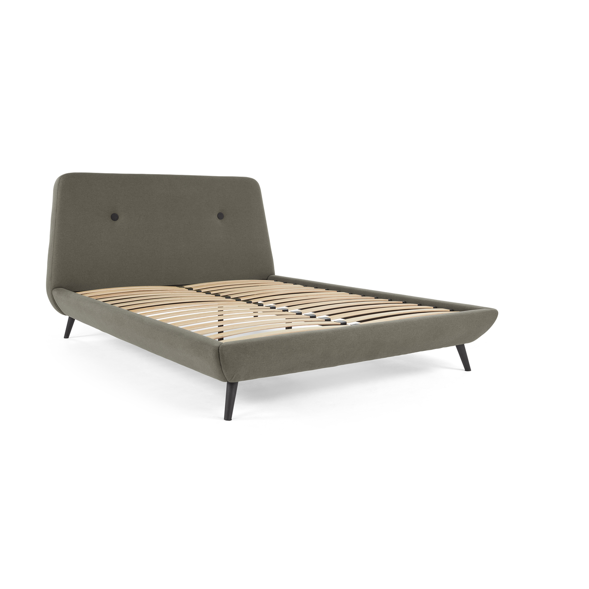 Edwin Super King Size Bed, Pavilion Marl Grey – image 6