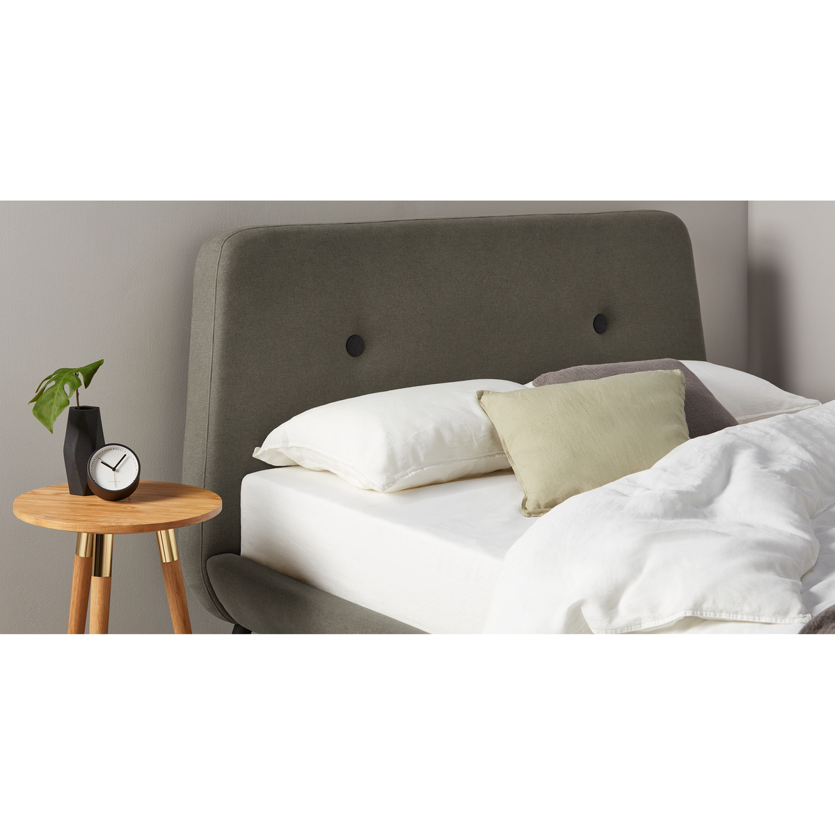 Edwin Super King Size Bed, Pavilion Marl Grey – image 7