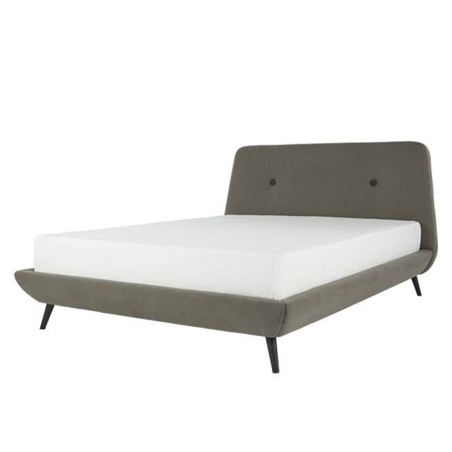 Edwin Super King Size Bed, Pavilion Marl Grey – image 10