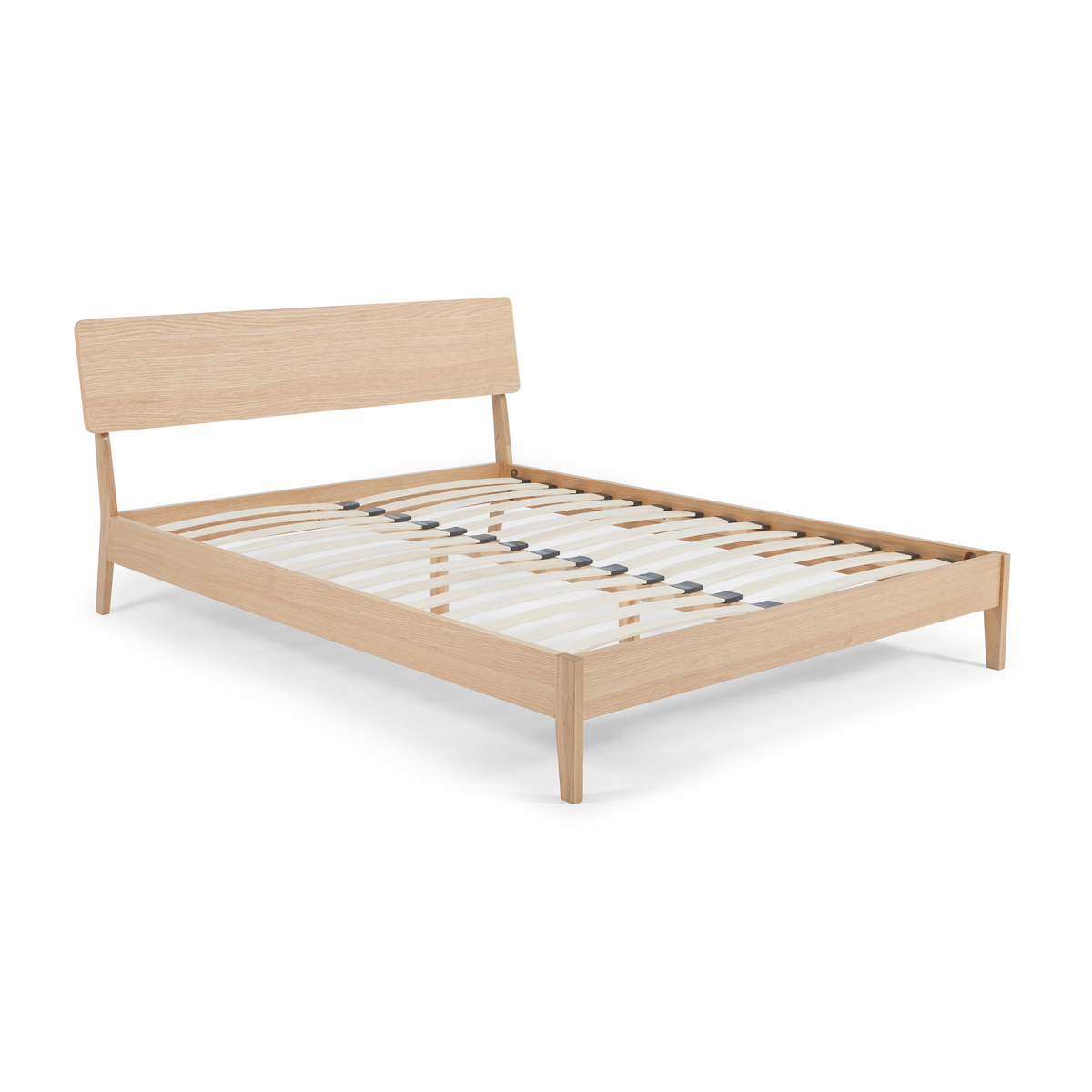 MADE Essentials Noka Double Bed, Oak – image 2