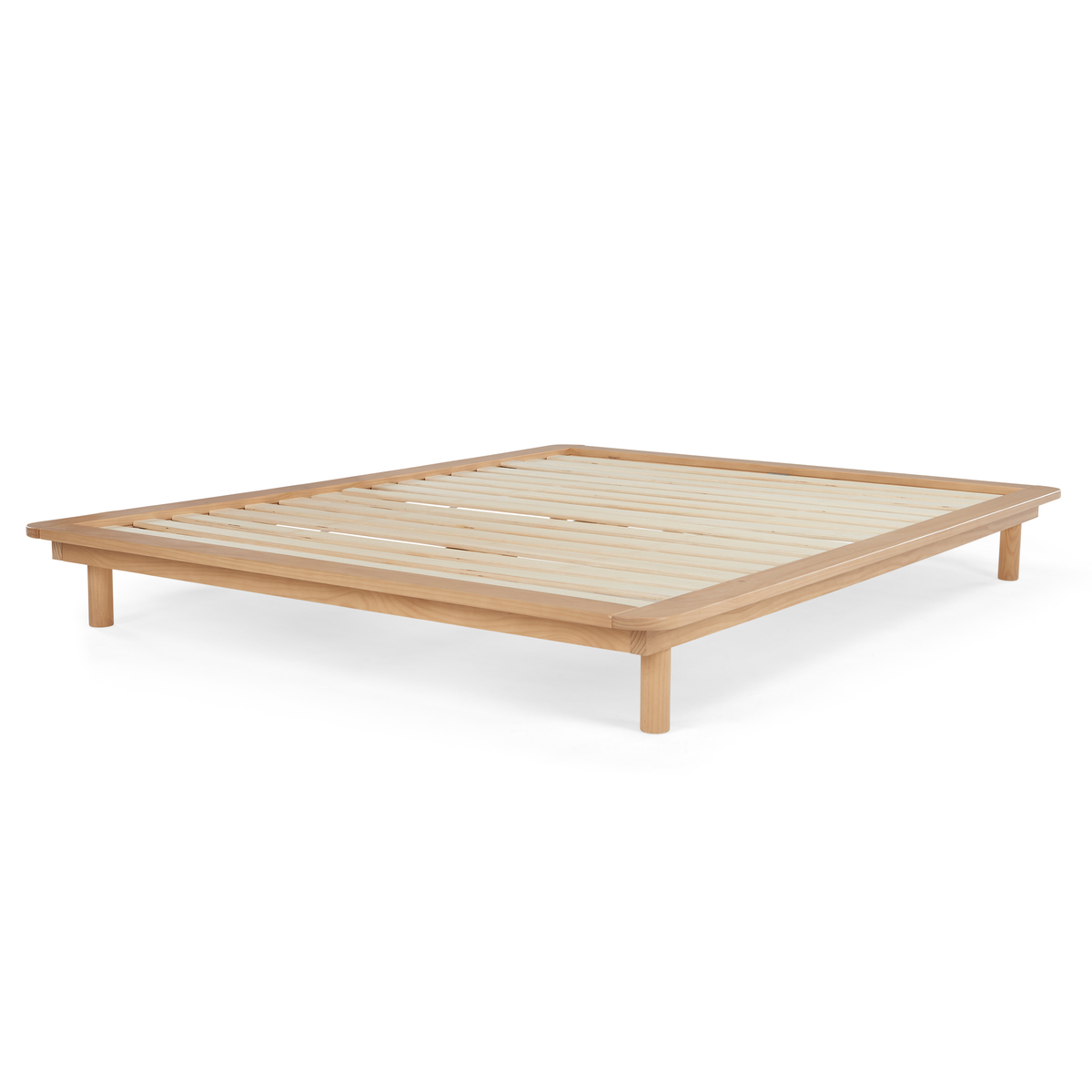 MADE Essentials Kano King Size Platform Bed, Pine – image 2