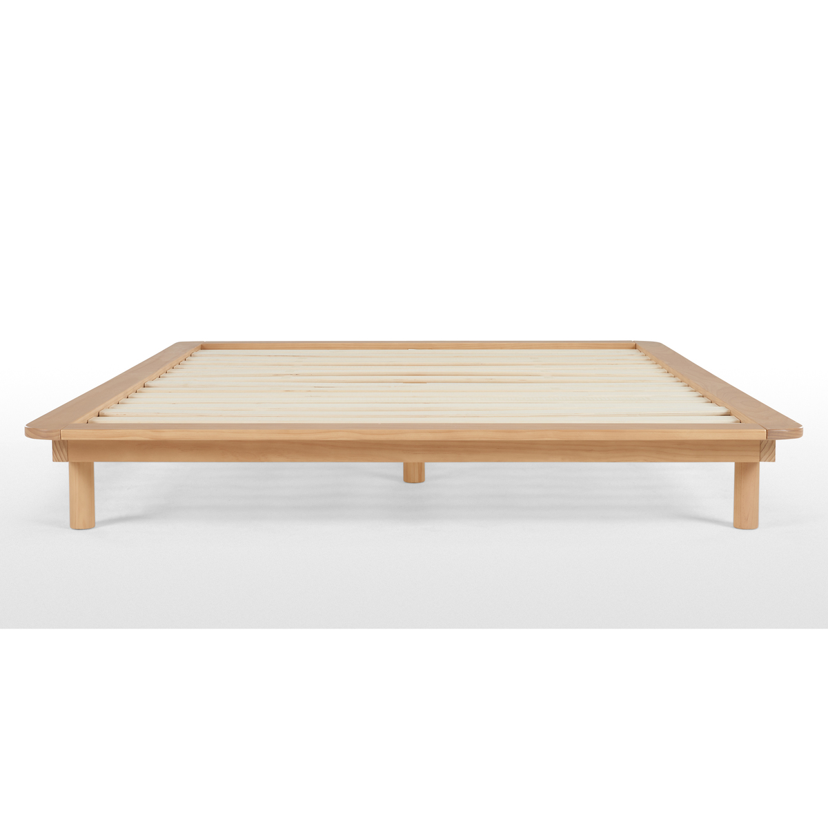 MADE Essentials Kano King Size Platform Bed, Pine – image 5