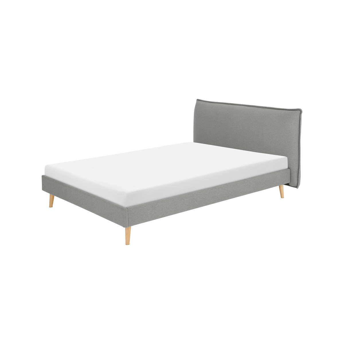 Piper Double Bed, Cool Grey – image 1