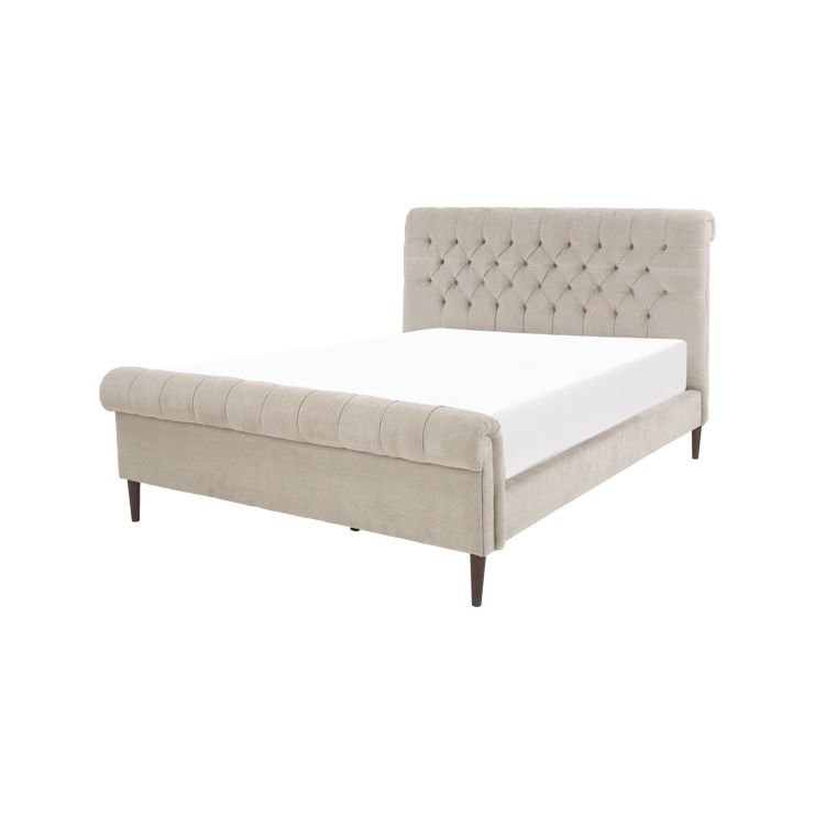 Orkney Kingsize Bed, Tulip Cream – image 1