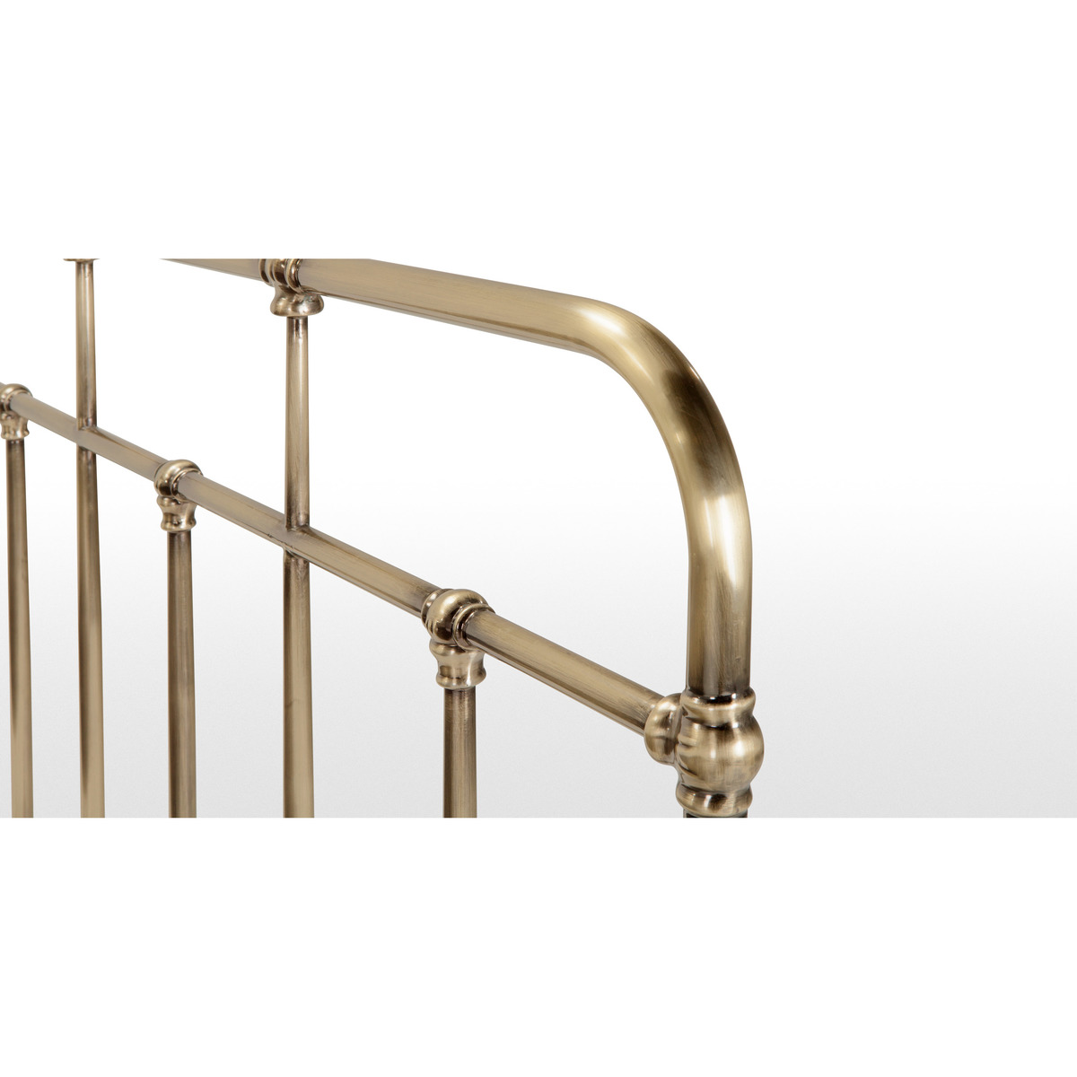 Starke Kingsize Bed, Brass – image 4