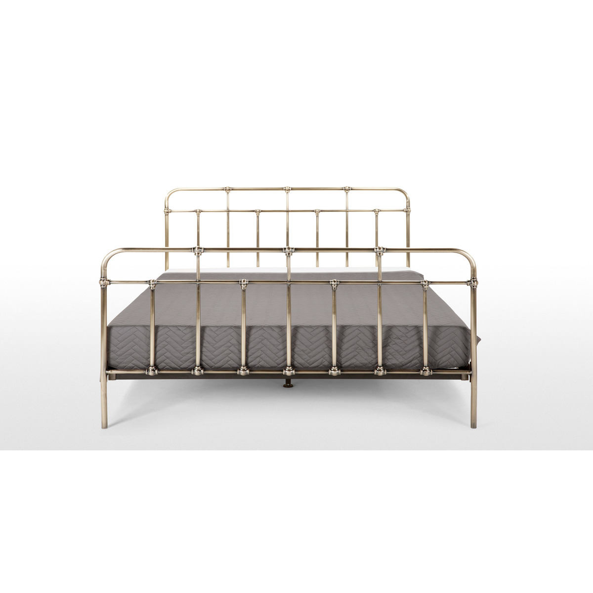 Starke Kingsize Bed, Brass – image 5