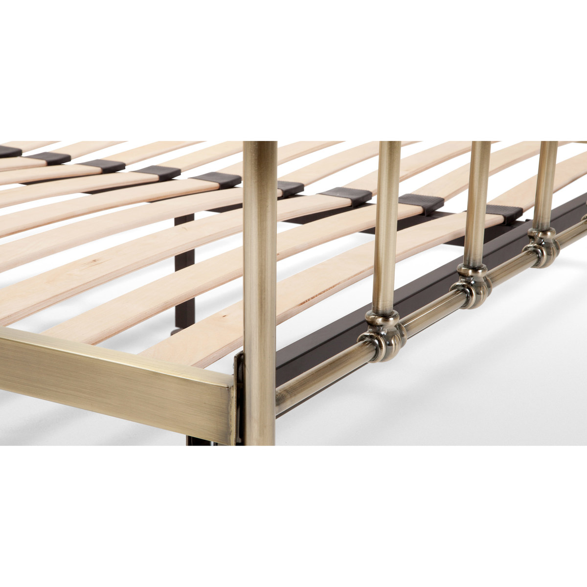 Starke Kingsize Bed, Brass – image 6