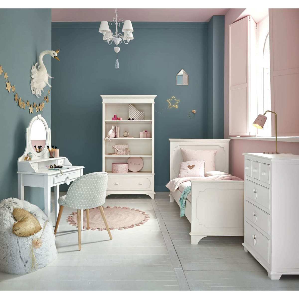 Cream Bed 90x190 Idylle – image 4