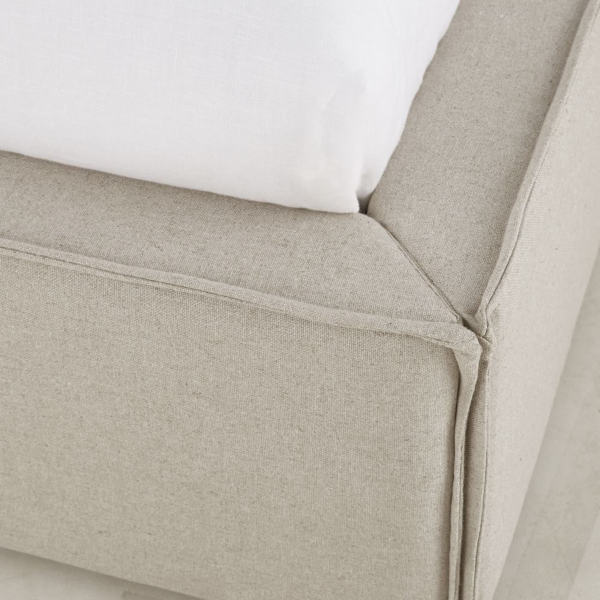 ASPLEEN - Linen-Coloured Bed 140x190 – image 3