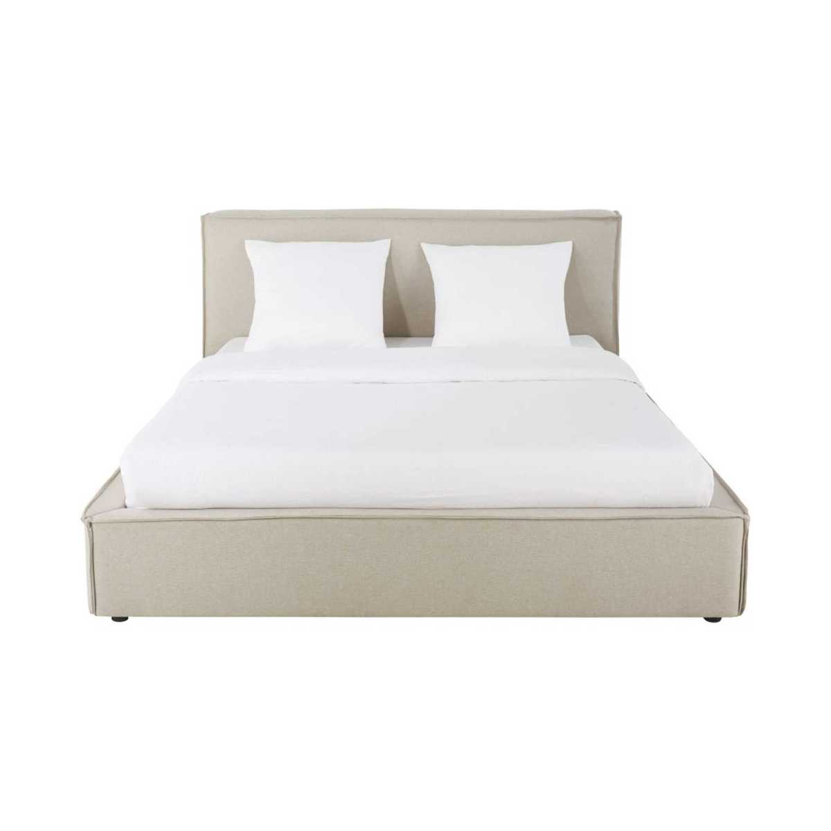 ASPLEEN - Linen-Coloured Bed 140x190 – image 2