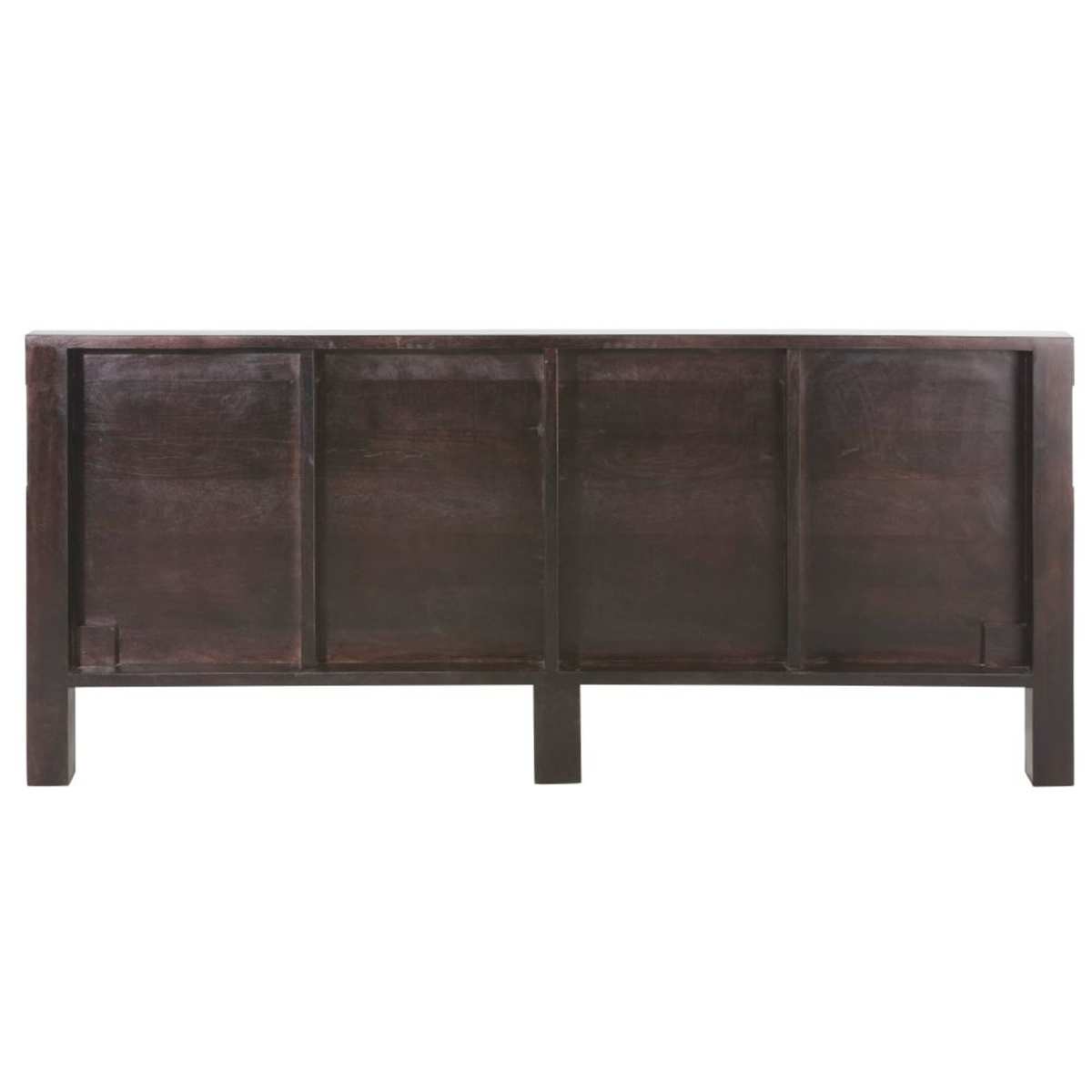 Stained Solid Mango Wood Bed 180 x 200 cm Java – image 2