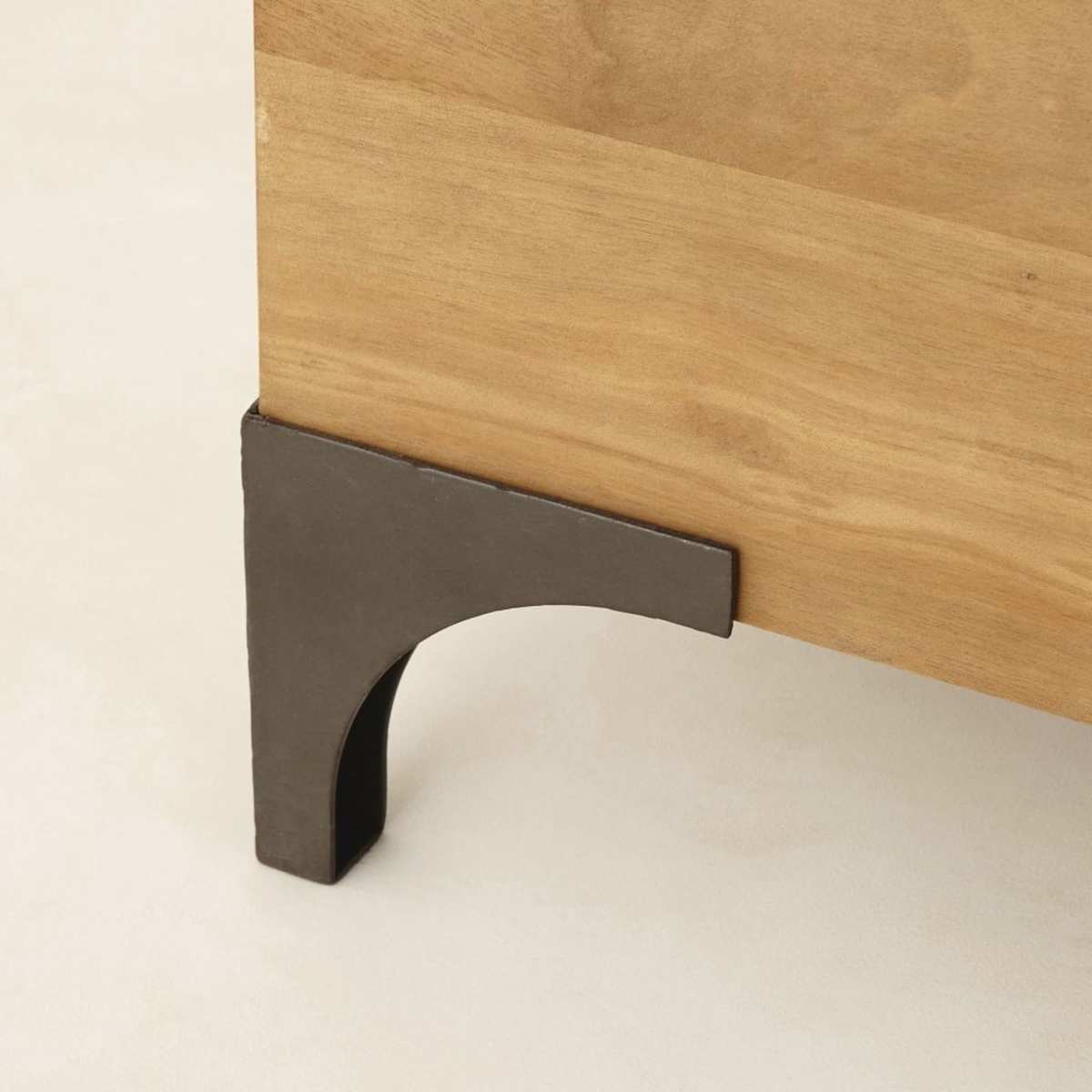 METROPOLIS - Solid Mango Wood and Acacia Bed 160x200 – image 3