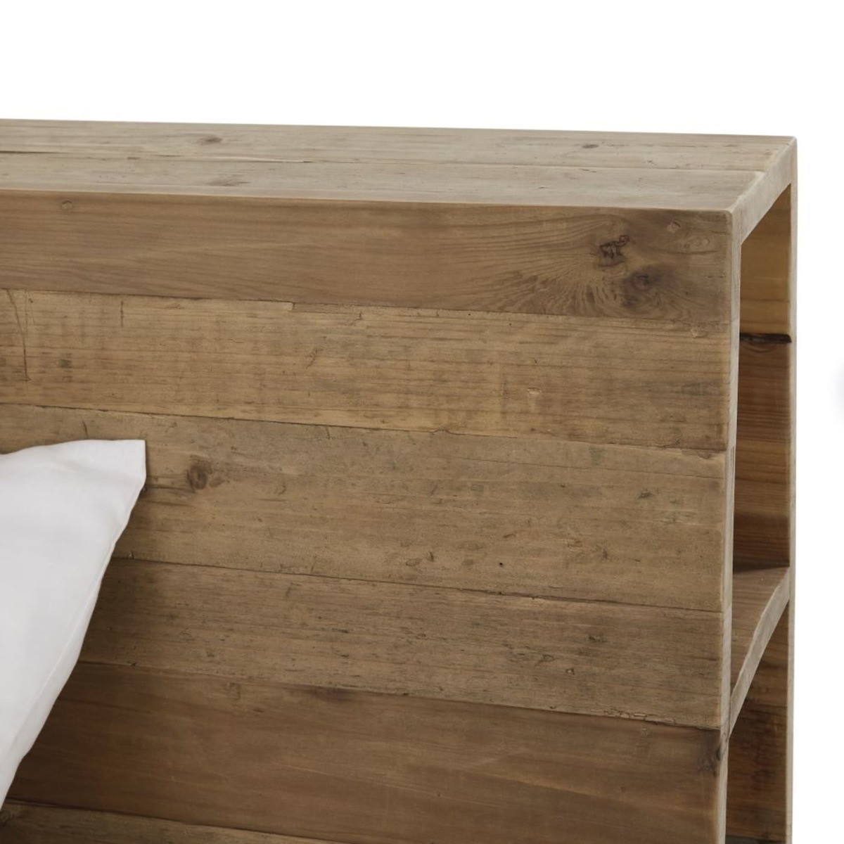 CAPPADOCE - Recycled Pine Bed with Storage 160x200 – image 3
