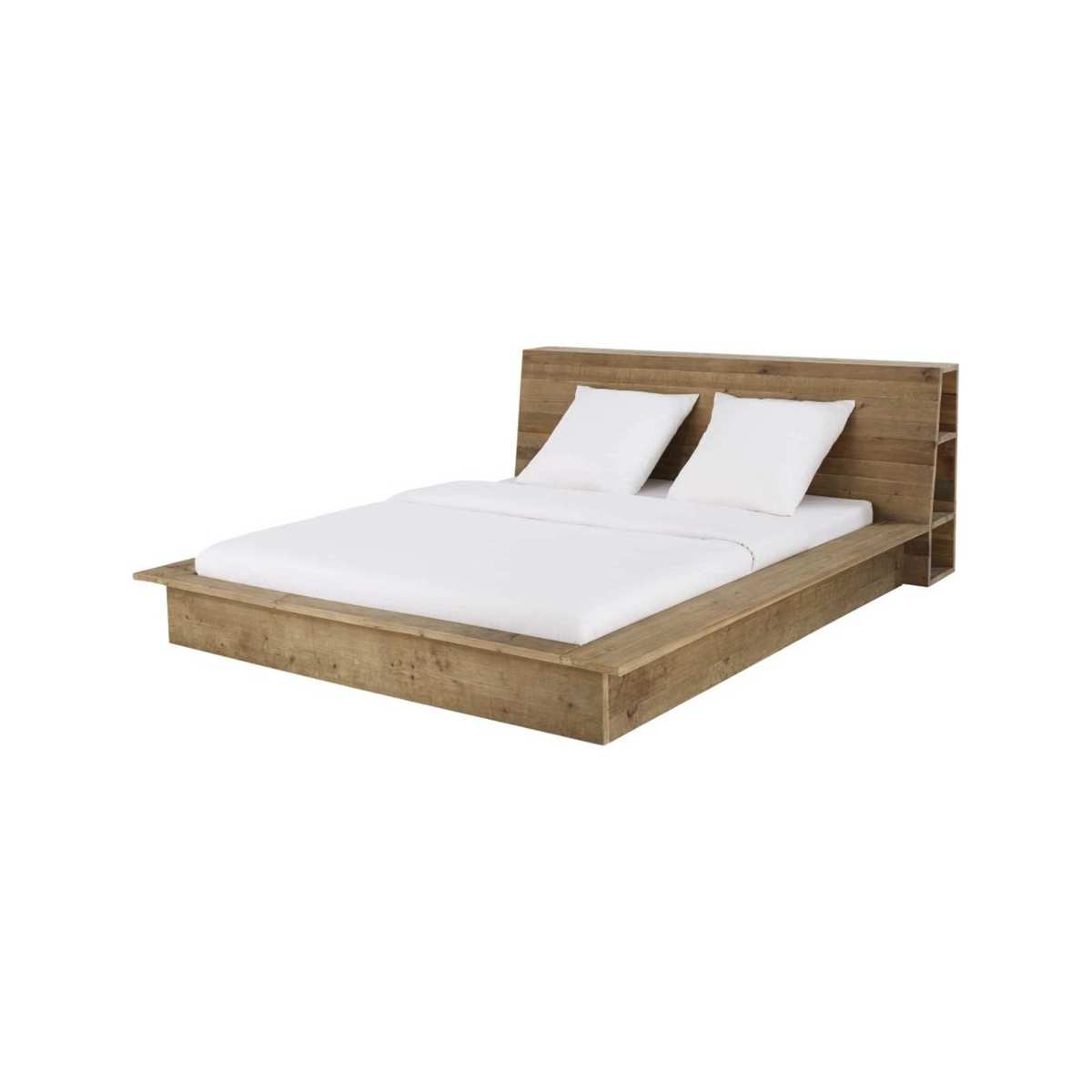 CAPPADOCE - Recycled Pine Bed with Storage 160x200 – image 1