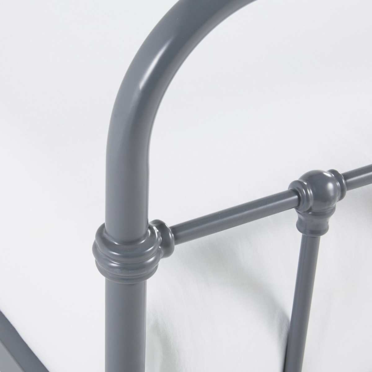 KARL - Anthracite Grey Metal Bed 90x190 – image 3