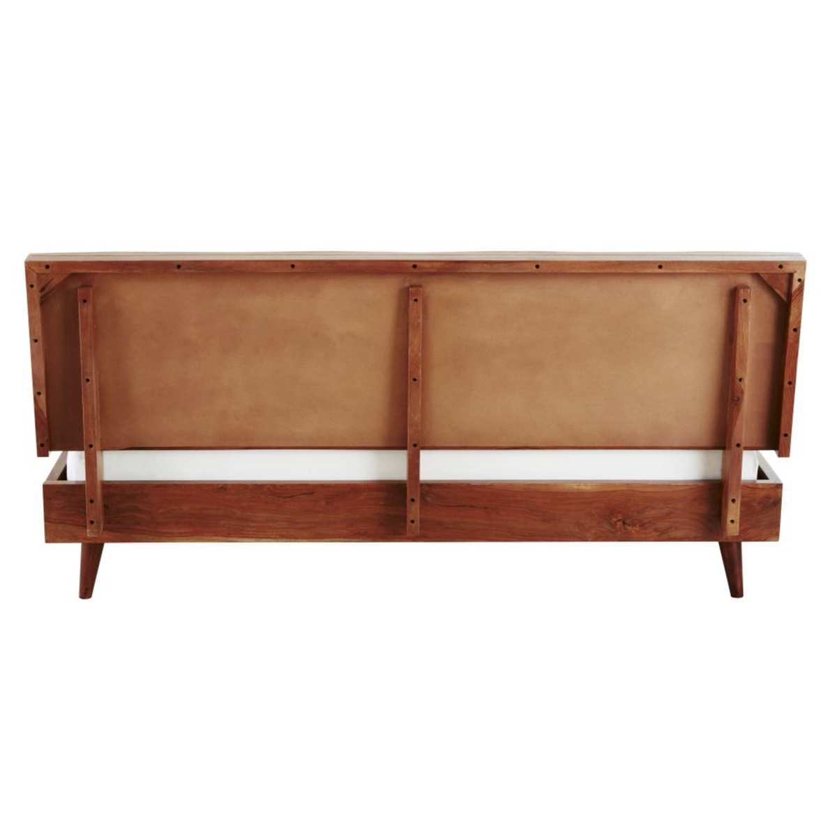 QUADRA - Solid Sheesham Wood 160 x 200 King Size Bed – image 2