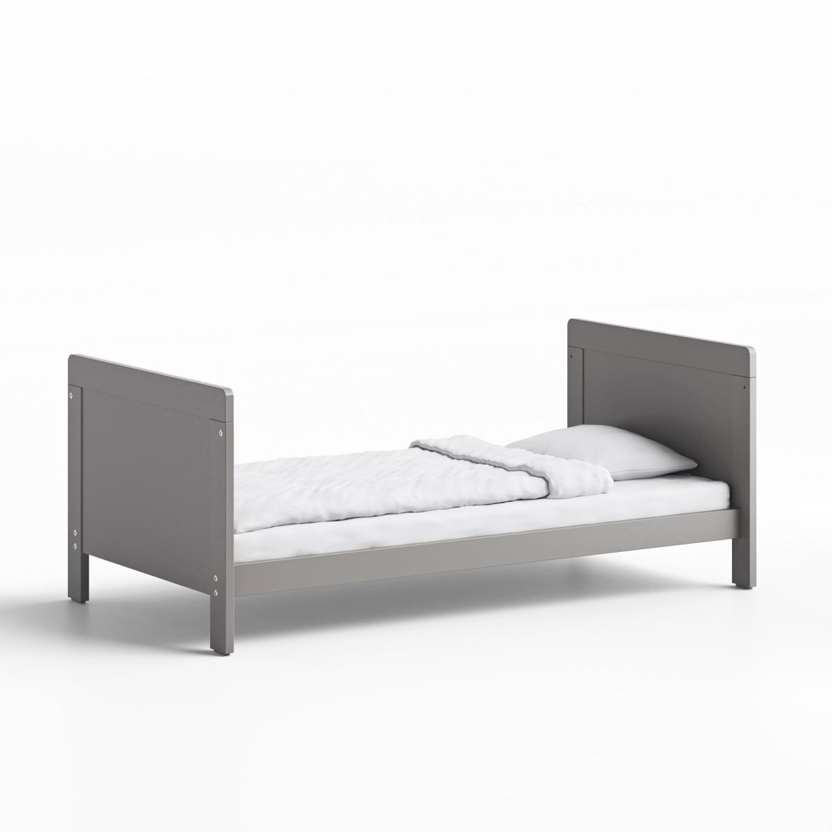 Little Acorns Classic Cot Bed Grey – image 4