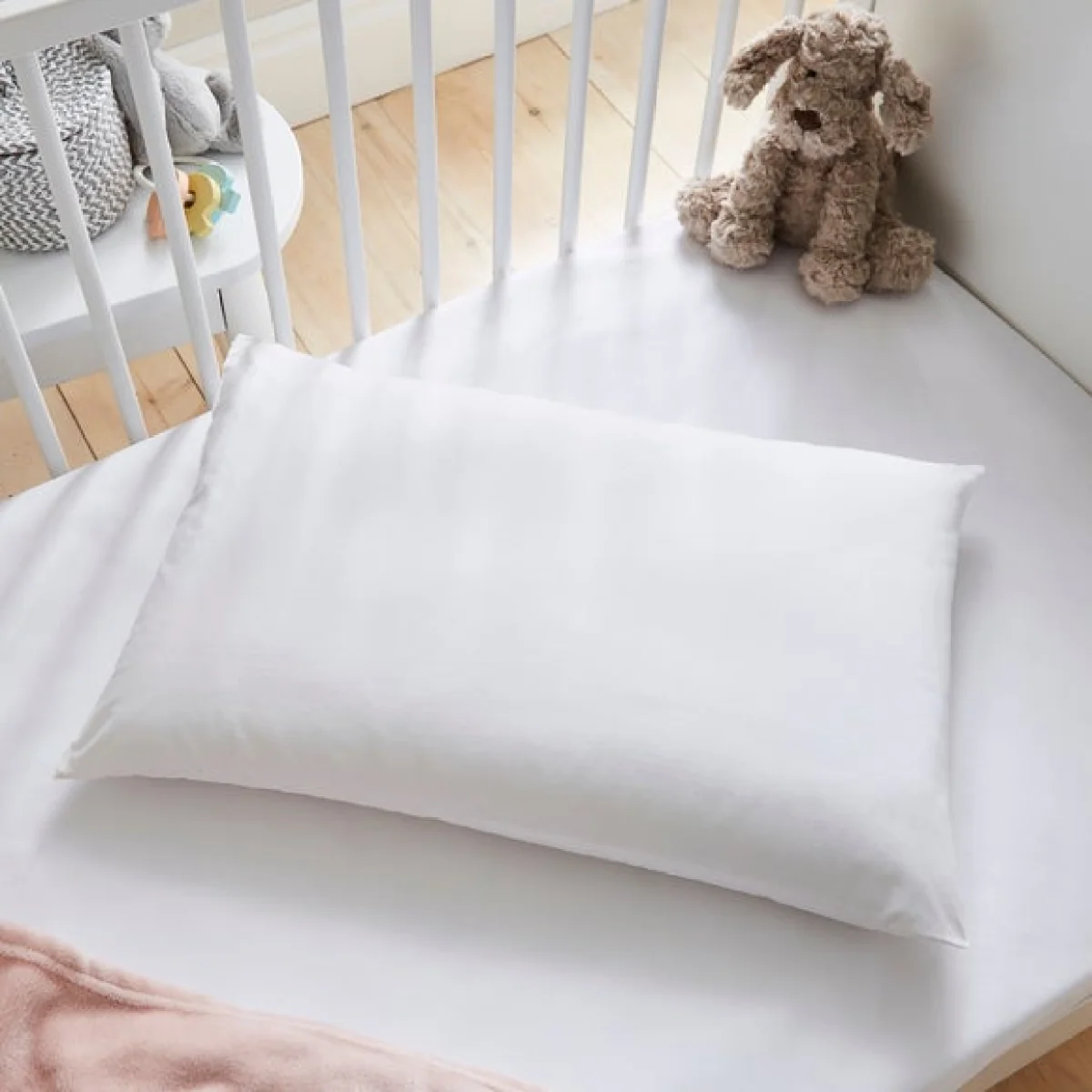 Fogarty Little Sleepers Forever Fresh Antibacterial Cot Bed Pillow White