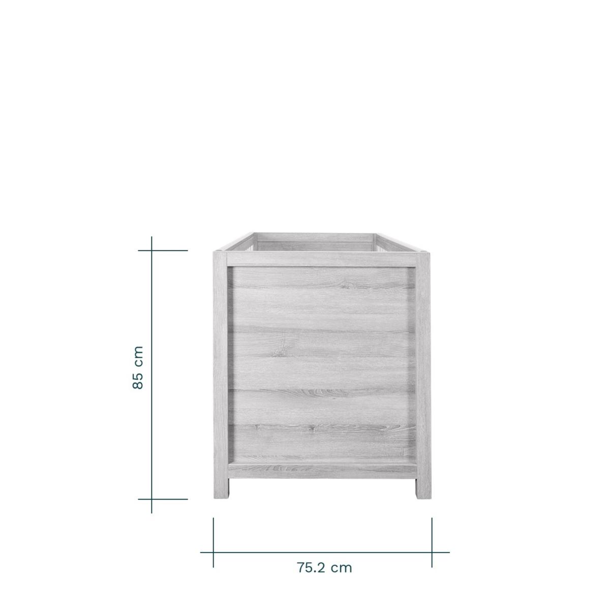Tutti Bambini Modena 3 in 1 Cot bed Grey – image 4