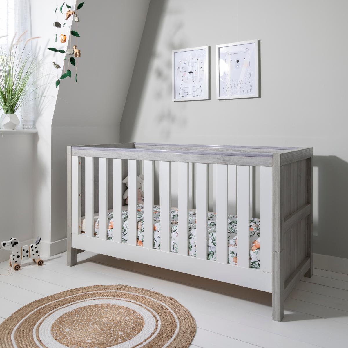 Tutti Bambini Modena 3 in 1 Cot bed Grey – image 1