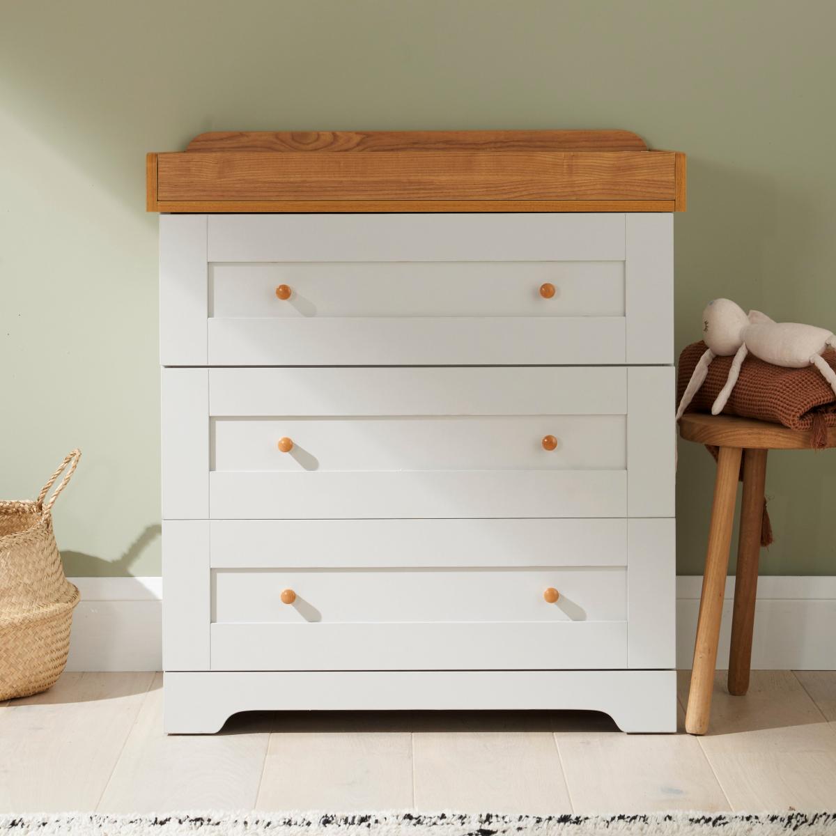 Tutti Bambini Rio 3 Piece Nursery Furniture Set Dove (Grey) – image 4