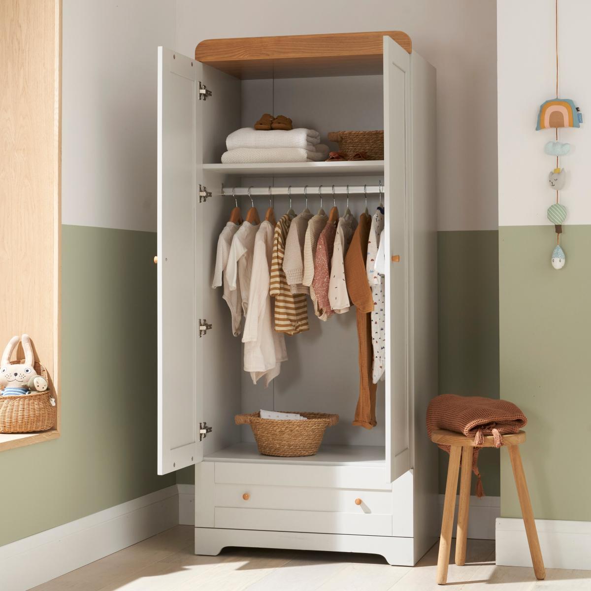 Tutti Bambini Rio 3 Piece Nursery Furniture Set Dove (Grey) – image 5