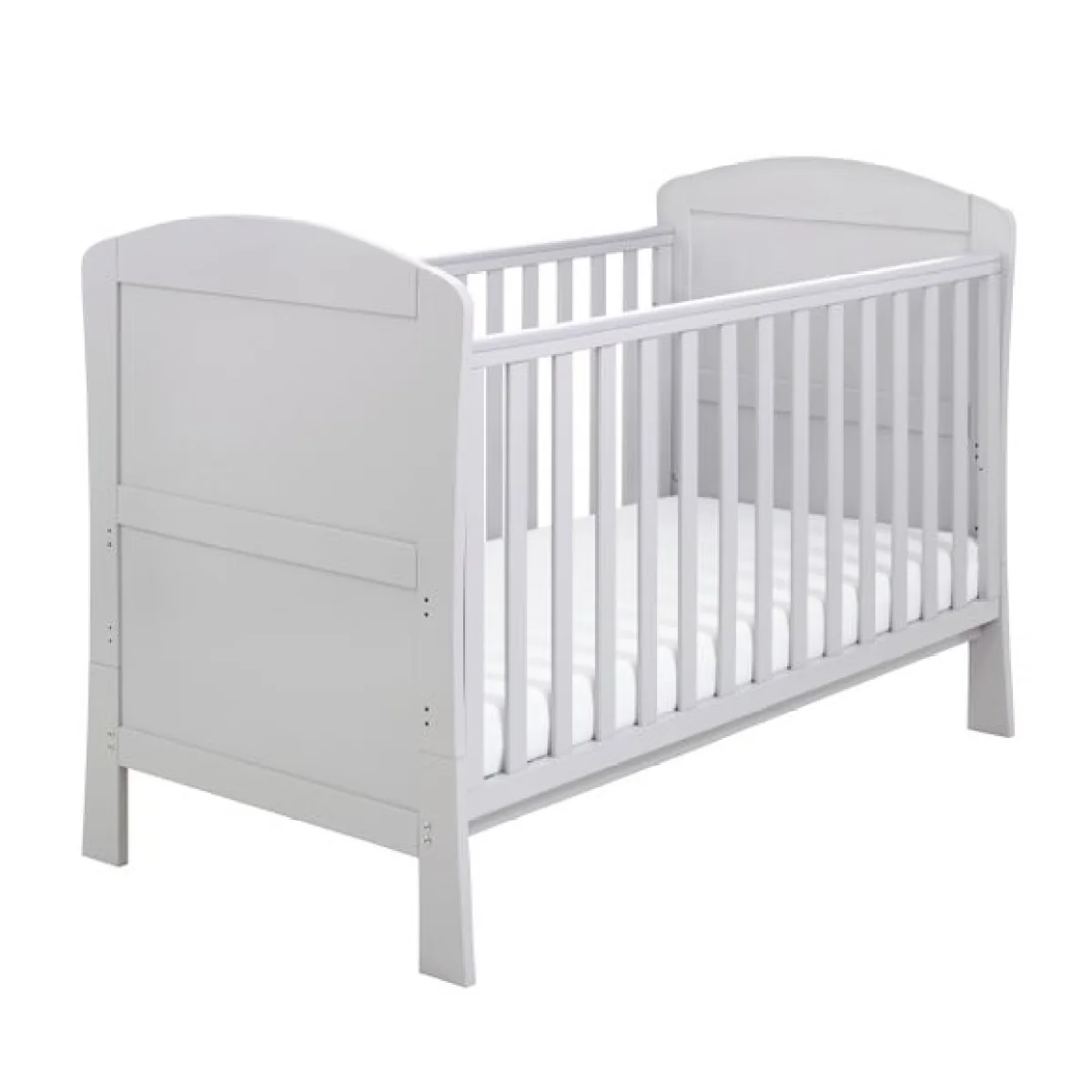 Return - Babymore Aston Cot Bed, Grey – image 5