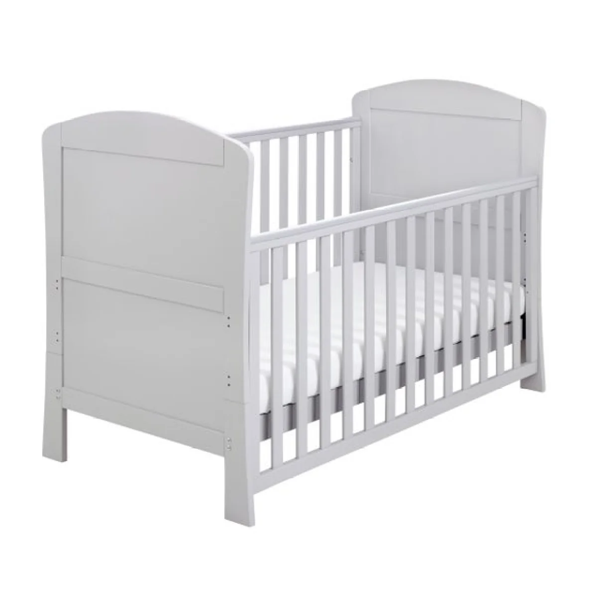Return - Babymore Aston Cot Bed, Grey – image 6