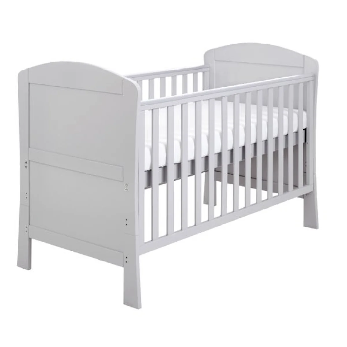 Return - Babymore Aston Cot Bed, Grey – image 7