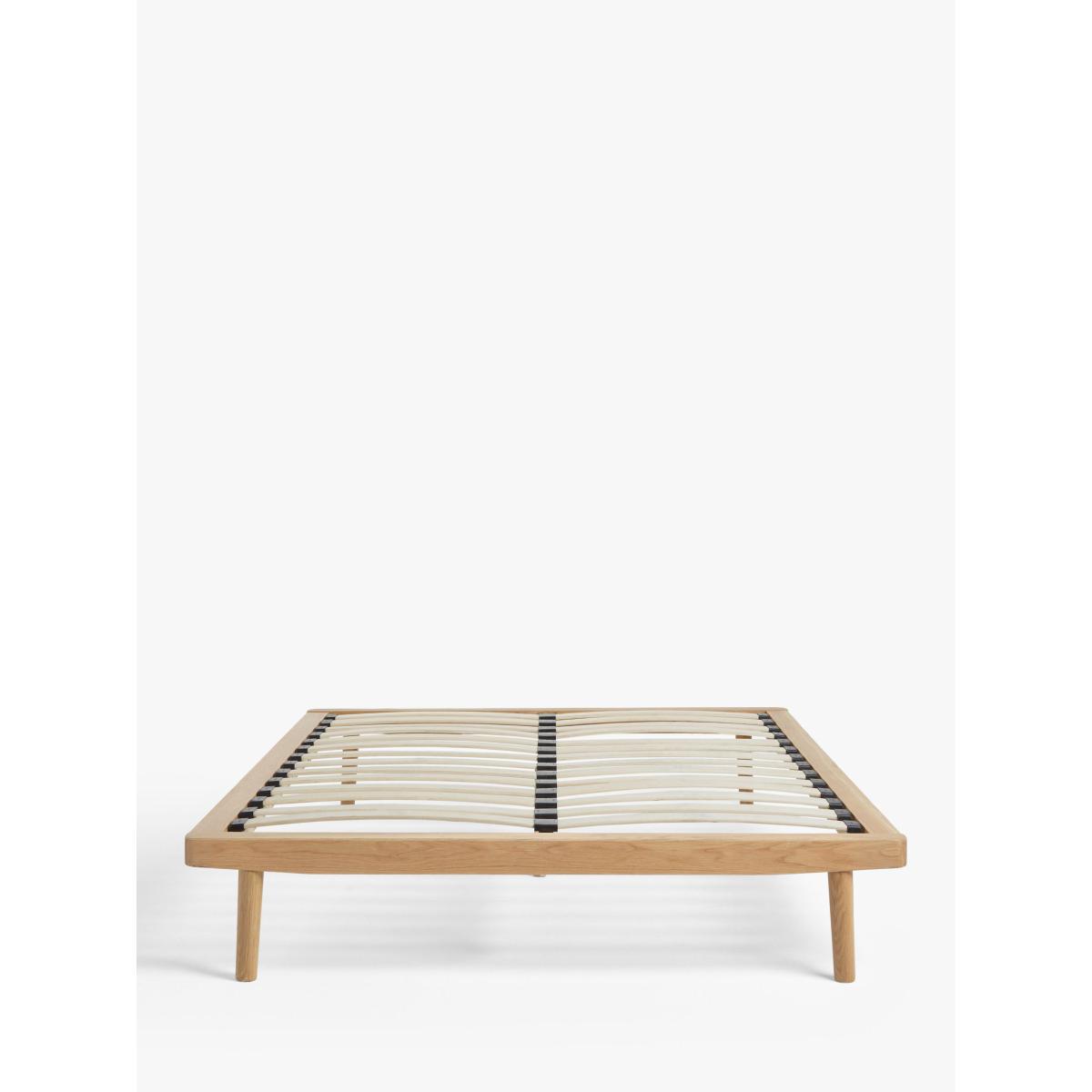John Lewis & Partners Bow Platform Bed Frame, Double, Oak/Natural – image 6