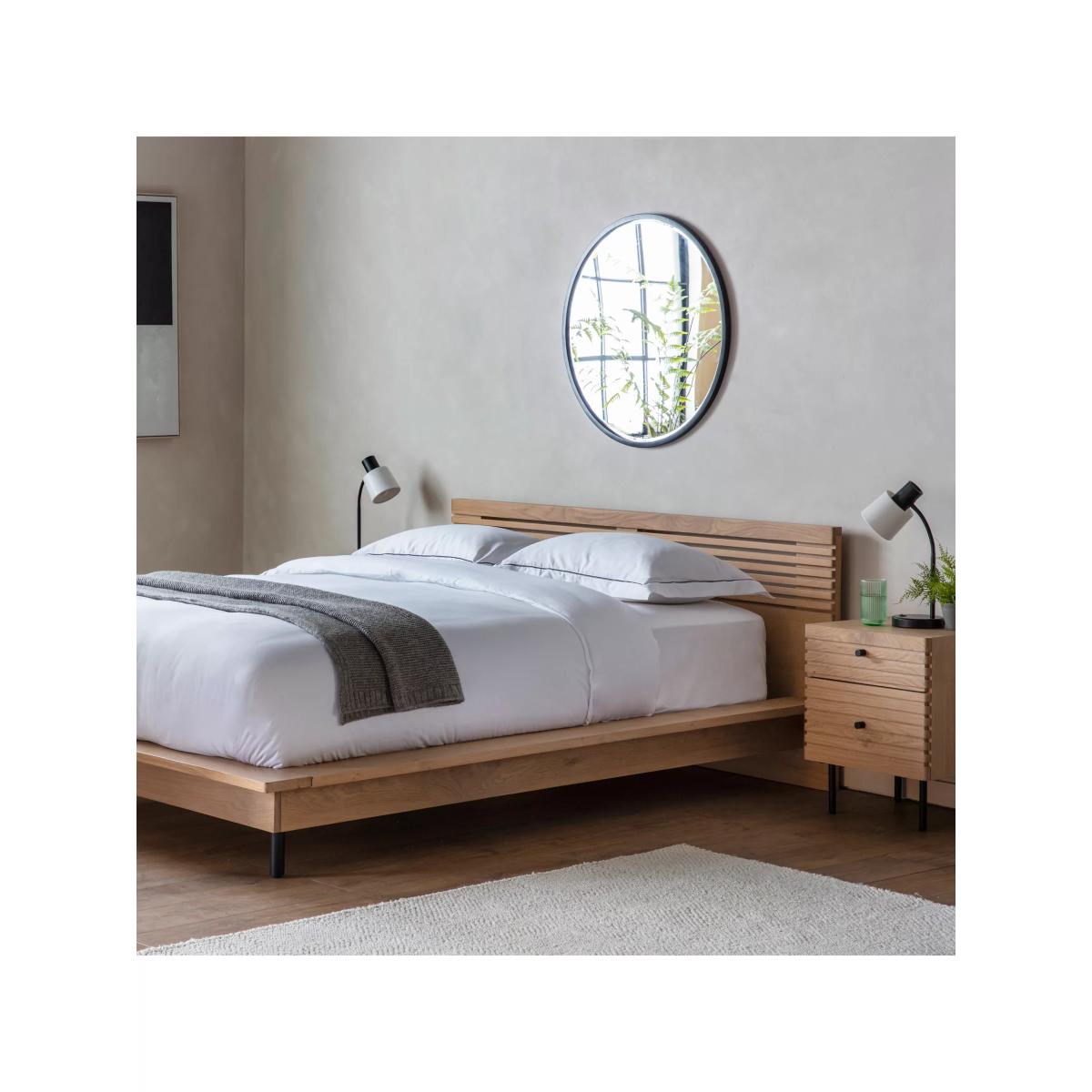 Gallery Direct Okayama Bed Frame, Double, Natural – image 3