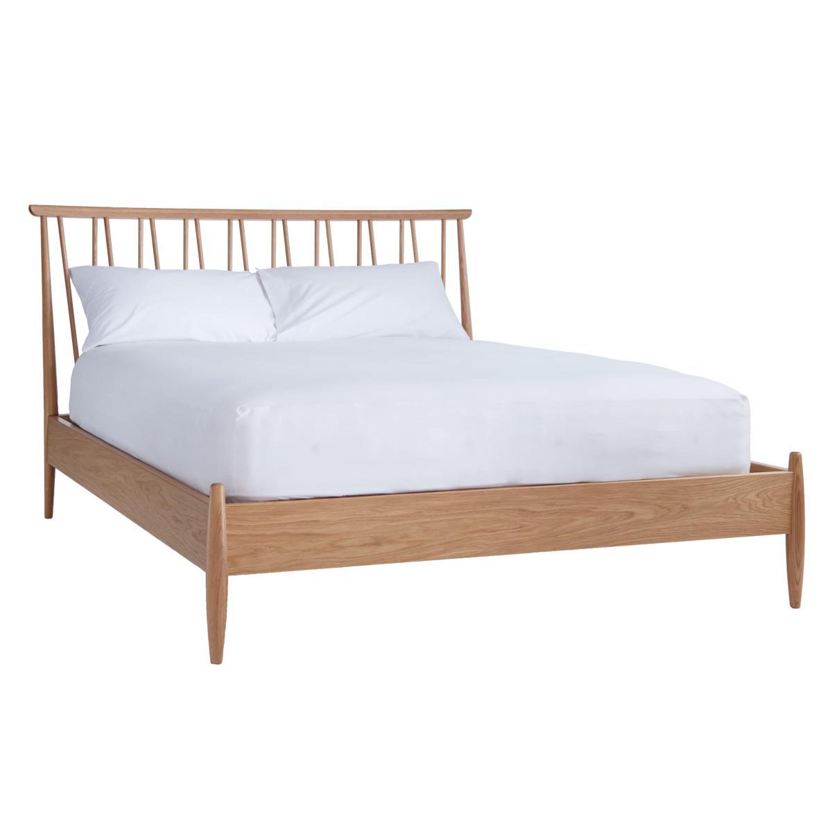 ercol for John Lewis Shalstone Bed Frame, Oak, King Size – image 3