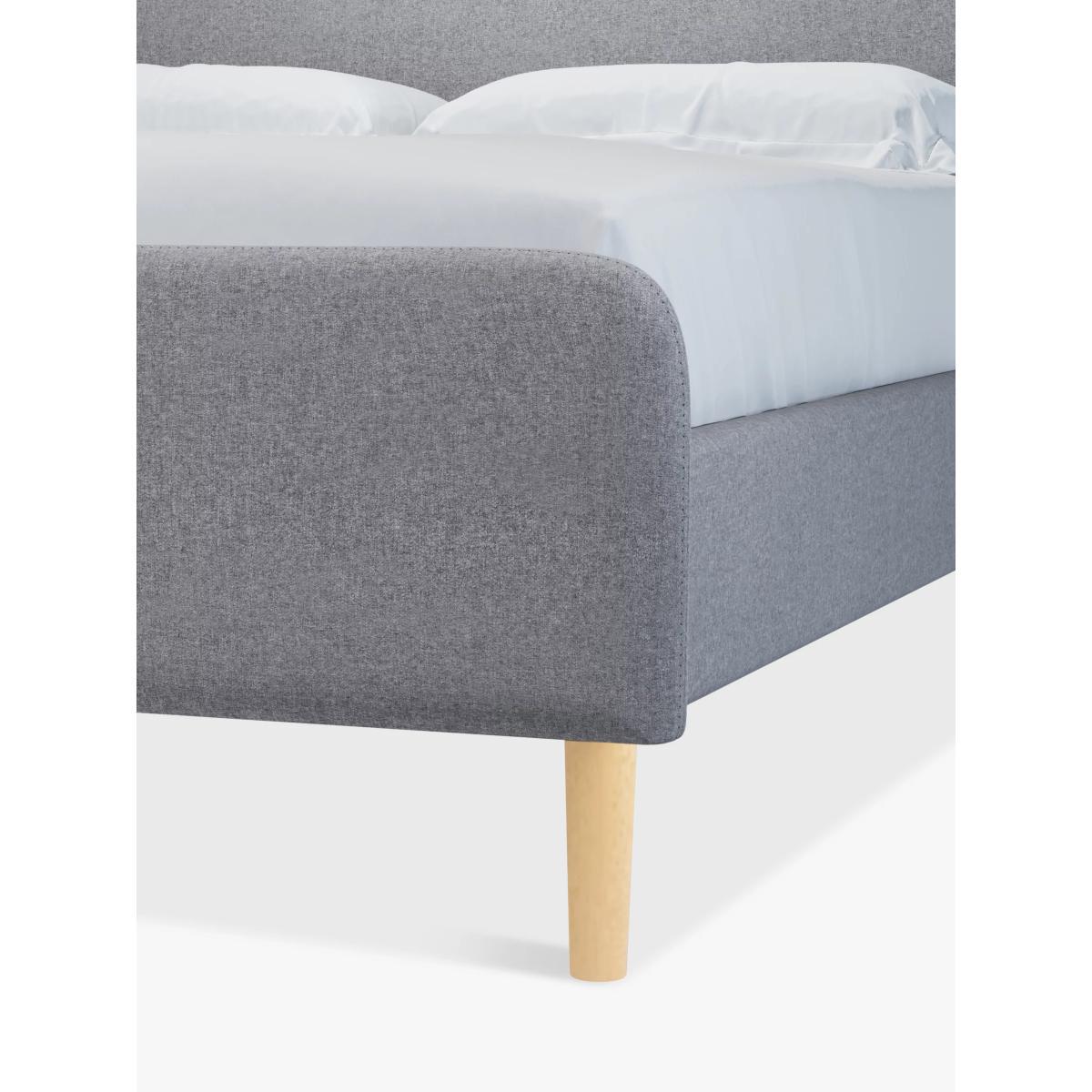 ANYDAY John Lewis & Partners Bonn Upholstered Bed Frame, Small Double, Saga Grey – image 5