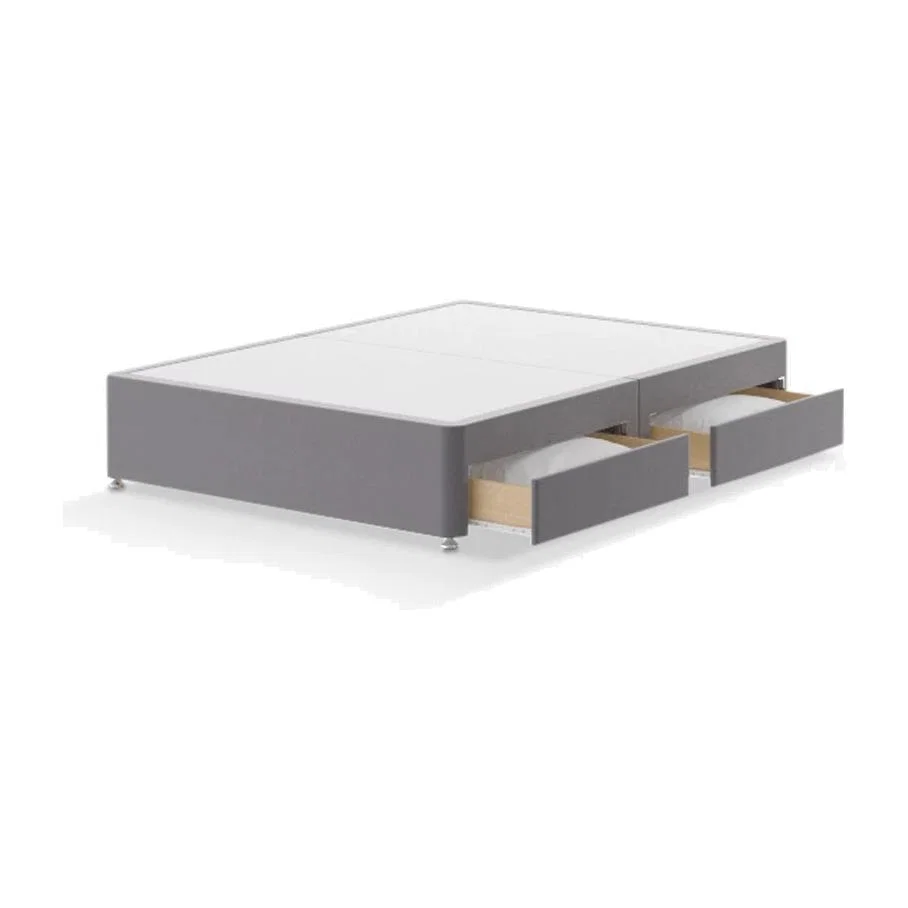 Silentnight 4 Drawer Divan Base, Super King Size – image 1