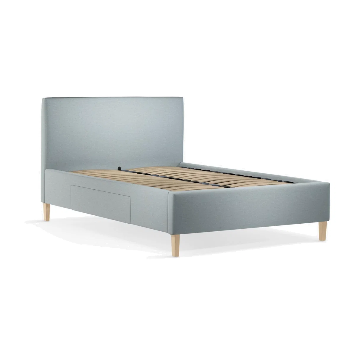 John Lewis Emily 2 Drawer Storage Upholstered Bed Frame, Double – image 1