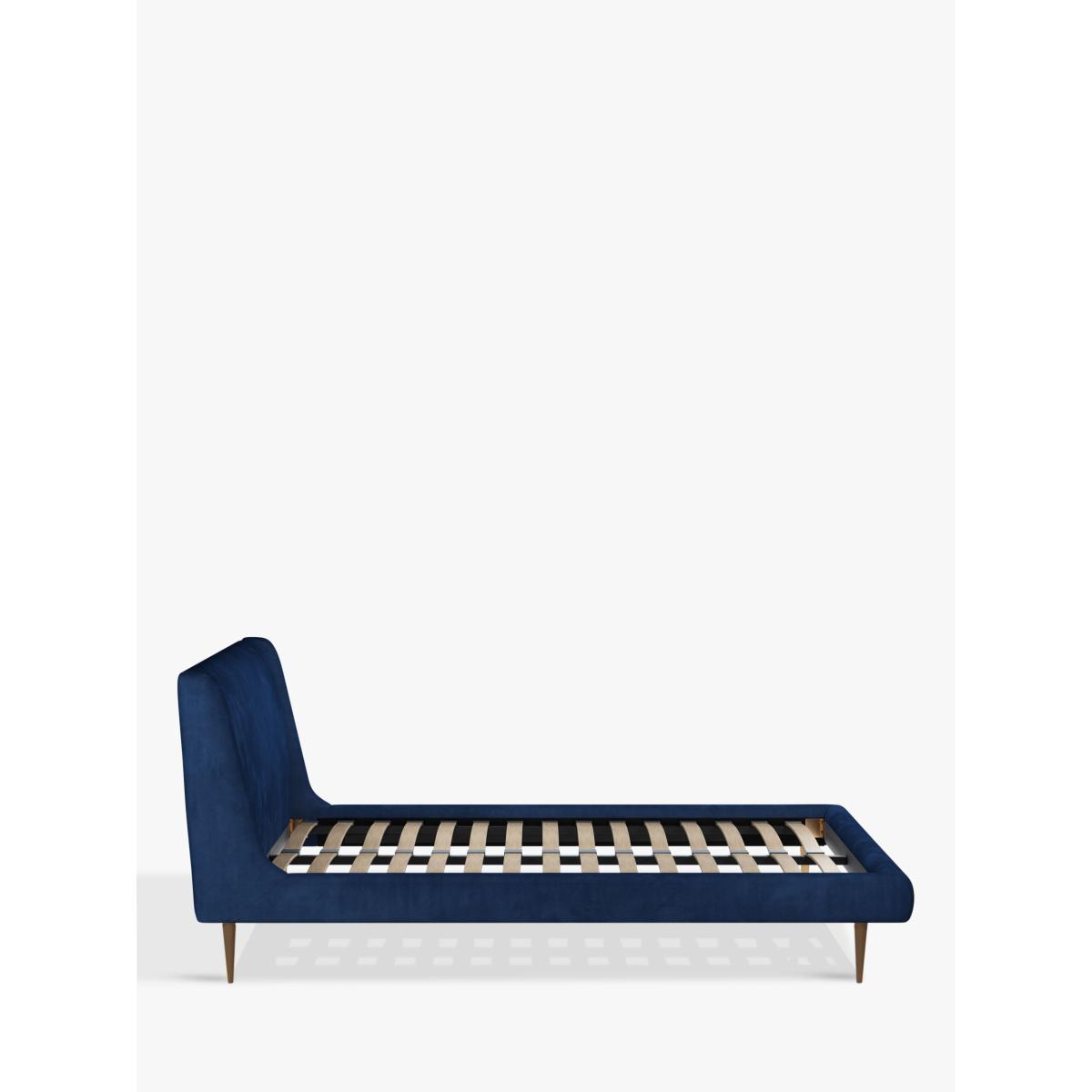 John Lewis Mid-Century Sweep Upholstered Bed Frame, Double – image 2