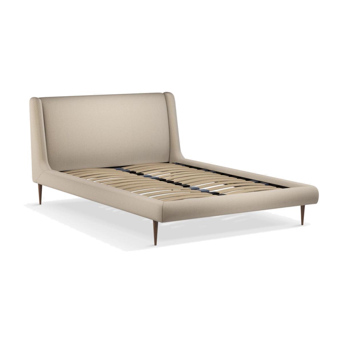 John Lewis Mid-Century Sweep Upholstered Bed Frame, Double – image 1