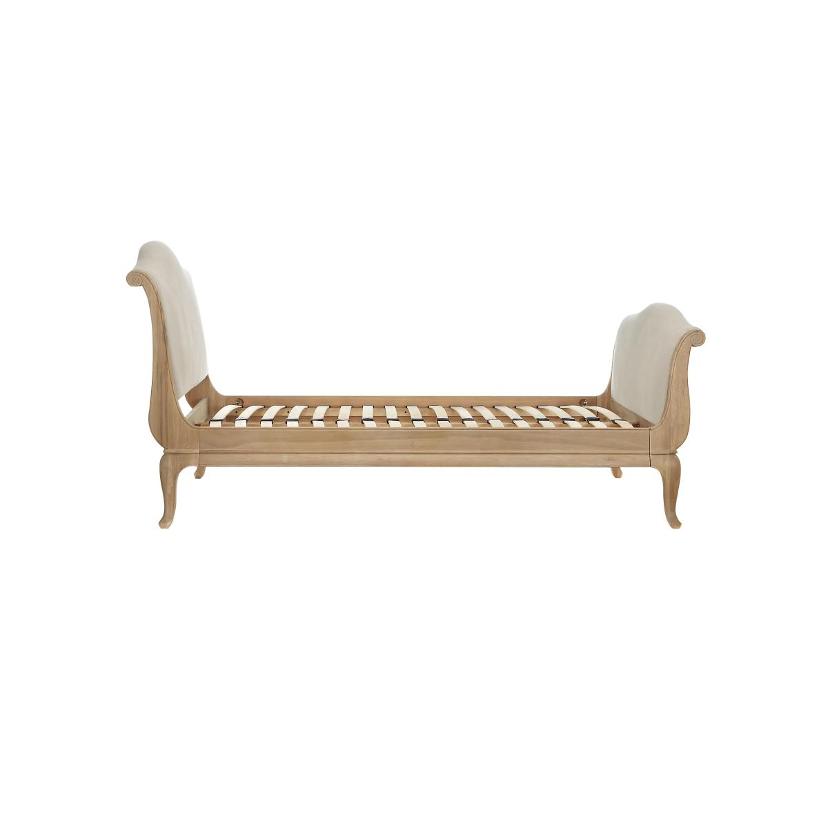 John Lewis & Partners Louis High End Sleigh Bed Frame, Super King Size, Oak – image 4